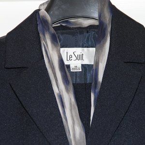 Evan-Picone Grasslands Pants Suit Size 14 - Navy